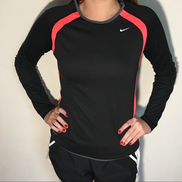 dri fit black long sleeve